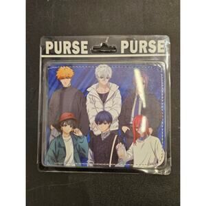 Japanese Anime Blue Lock Bifold Wallet for Men & Women | Stylish Anime Accessory